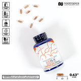 Nootropics Depot GS15-4 Panax Ginseng Extract Capsules bottle with label