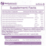 Nootropics Depot Infini-B B-Vitamin Complex back view