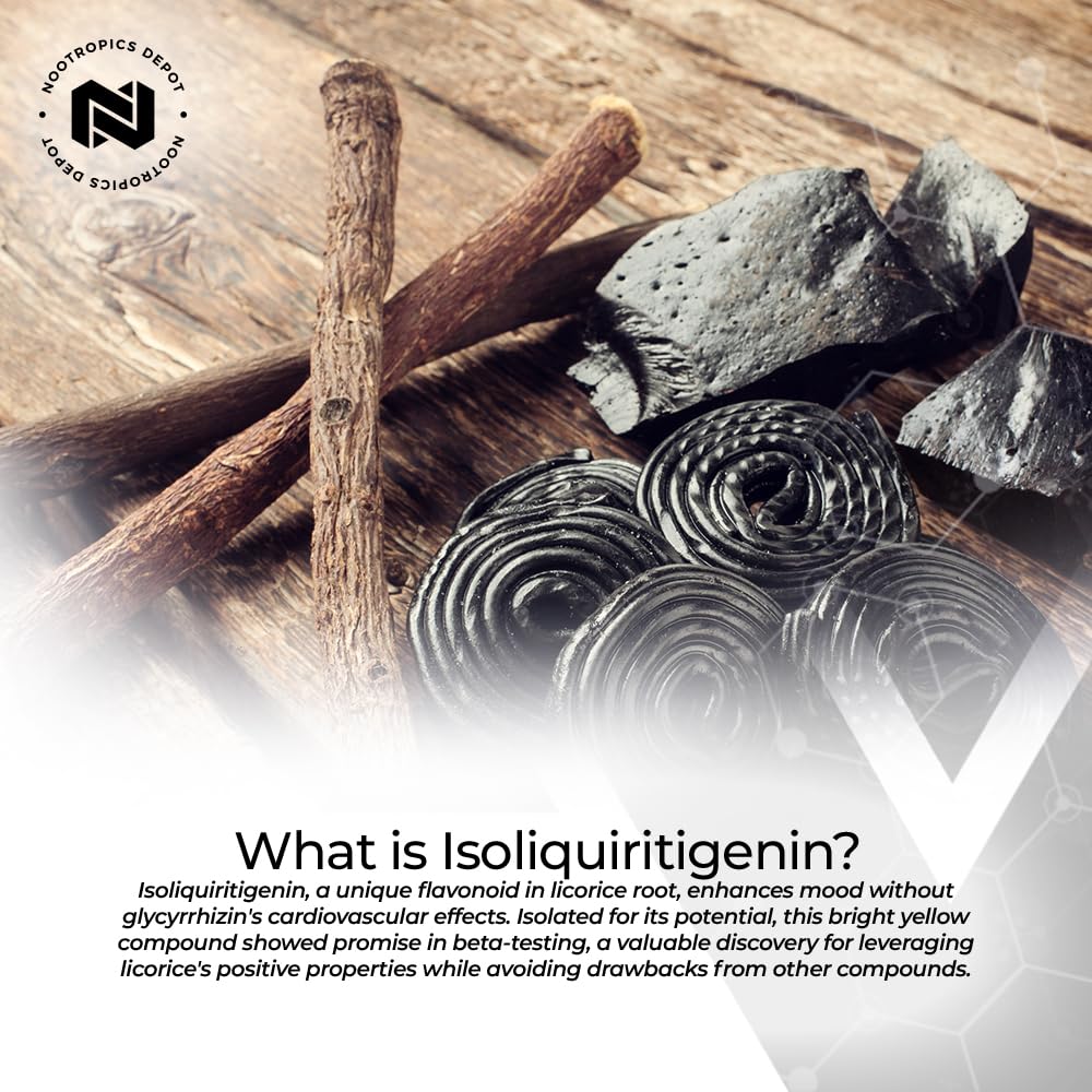 Nootropics Depot Licorice Root Isoliquiritigenin 32g supplement ingredients list