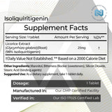 Nootropics Depot Licorice Root Isoliquiritigenin 32g supplement side view