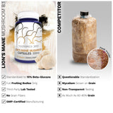 Nootropics Depot Lion's Mane Mushroom Supplement capsules