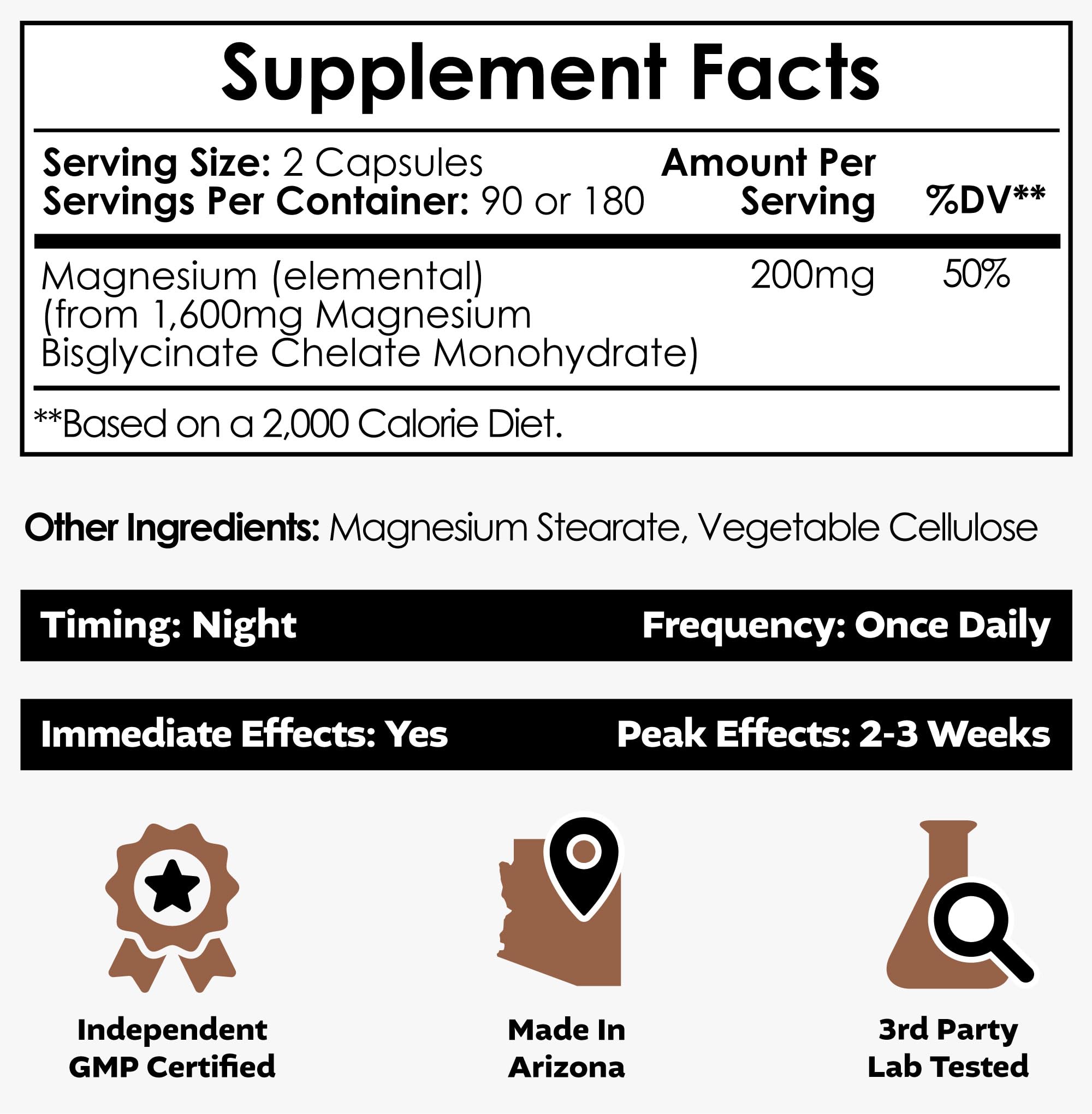 Nootropics Depot Magnesium Glycinate 159g side view