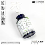 Nootropics Depot Magtein Magnesium L-Threonate 120g back view
