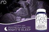 Nootropics Depot Melatonin Capsules 300mcg bottle with label