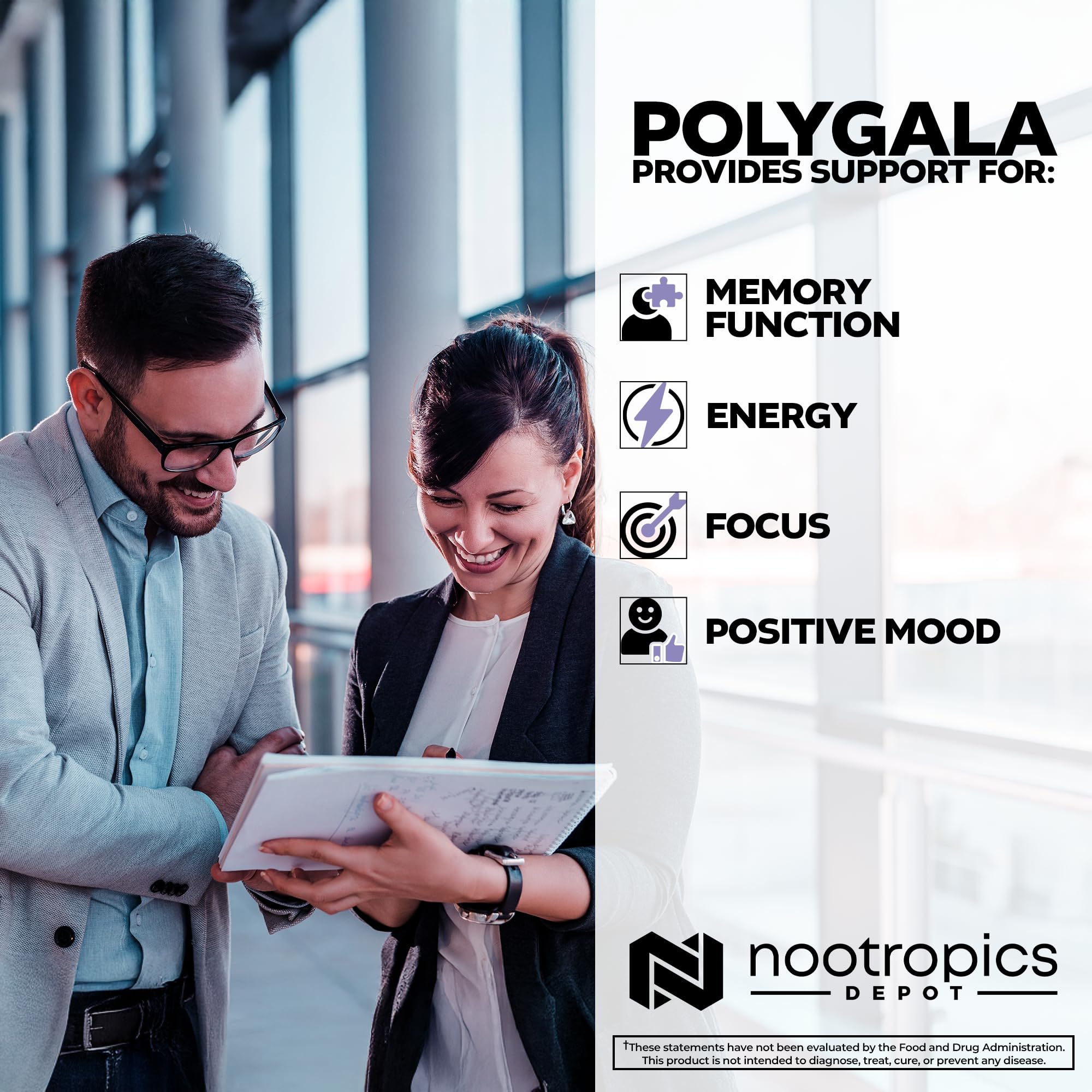 Nootropics Depot Polygala Tenuifolia Capsules ingredients list