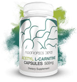 Nootropics Depot Pure Acetyl L-Carnitine jar with tamper-evident band