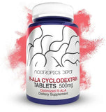 Nootropics Depot R-ALA Cyclodextrin Alpha Lipoic Acid 36g front view