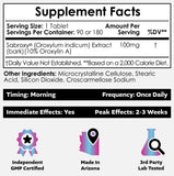 Nootropics Depot Sabroxy supplement bottle side view