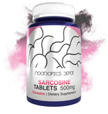 Nootropics Depot Sarcosine Tablets 500mg front view of jar