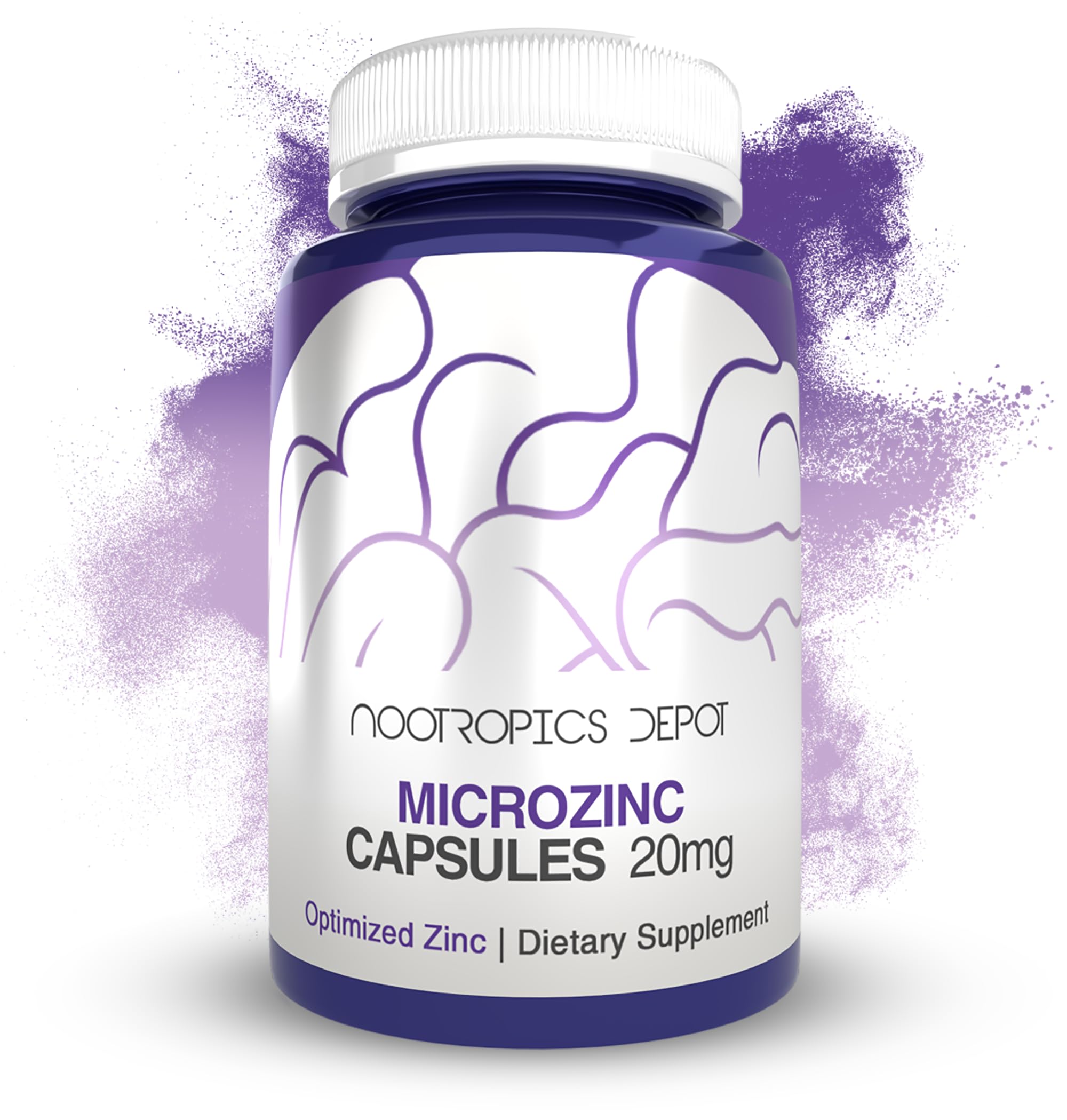 Nootropics Depot Sucrosomial Zinc supplement front view