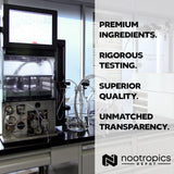 Nootropics Depot Sucrosomial Zinc supplement on a wooden table