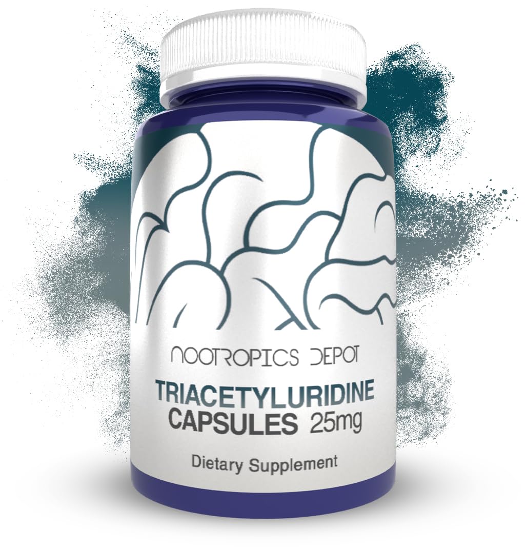 Nootropics Depot Triacetyluridine Capsules front view
