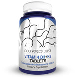 Nootropics Depot Vitamin D3 + K2 with Vitamin C tablet front view
