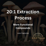 Nootrum Mushroom Supplement 82g side view showing packaging