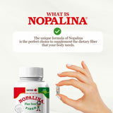 Nopalina capsules in a hand for size comparison