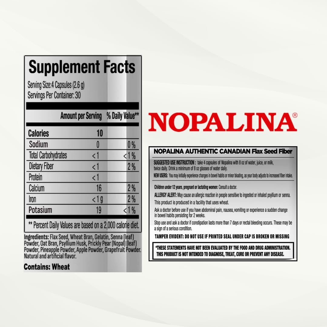 Nopalina capsules on a wooden table with natural background