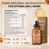 NOQONME Herbal Supplement 25-in-1 Liquid Drops side view