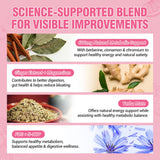 NOQONME Manganese Supplement Strawberry Açaí packets in a lifestyle setting
