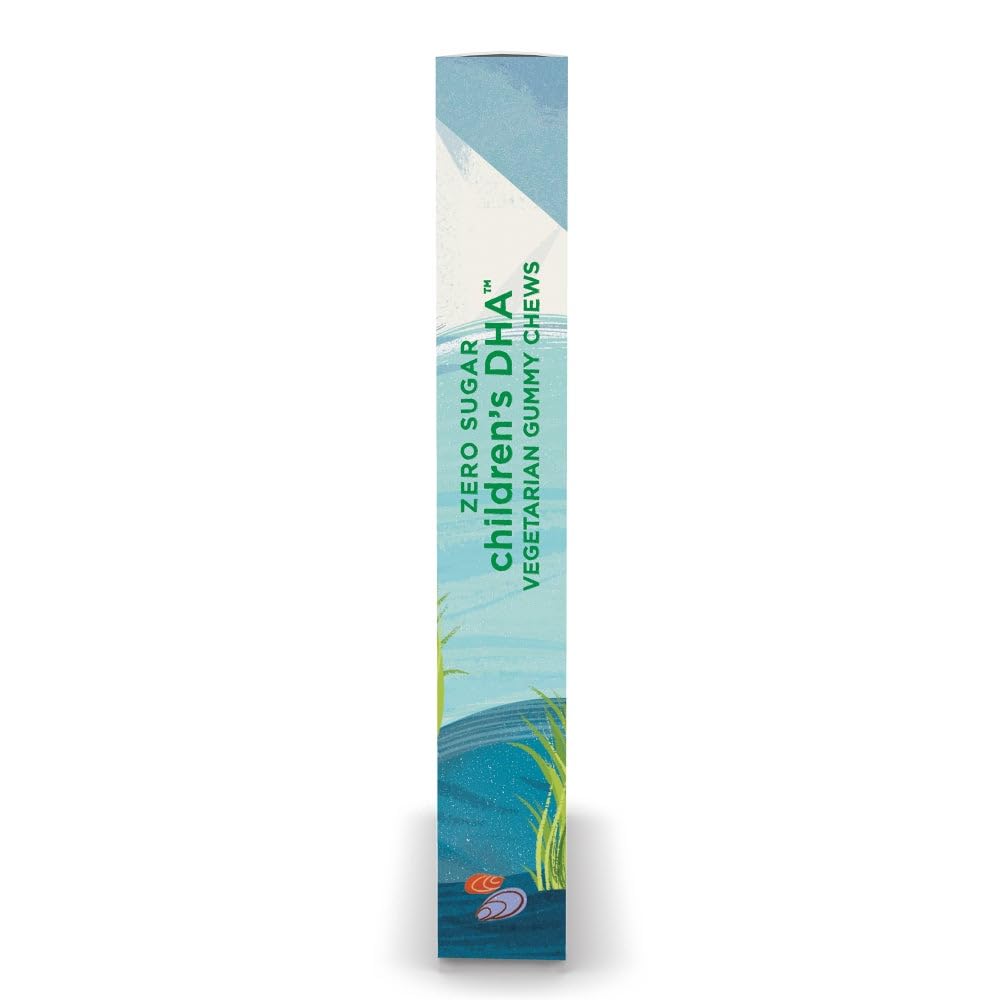 Nordic Naturals Children's DHA Vegetarian Gummy Chews close-up of gummies