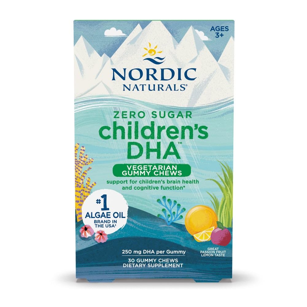 Nordic Naturals Children's DHA Vegetarian Gummy Chews front view