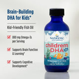 Nordic Naturals Children's DHA Xtra nutritional information label