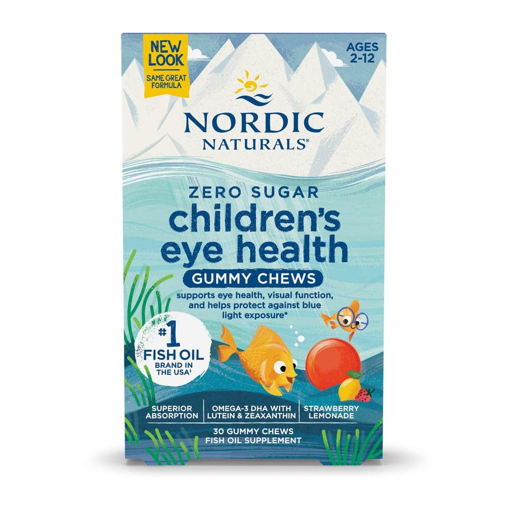 Nordic Naturals Children's Eye Health Gummies front view packaging