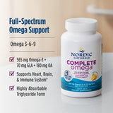 Nordic Naturals Complete Omega 3-6-9 Fish Oil capsule close-up
