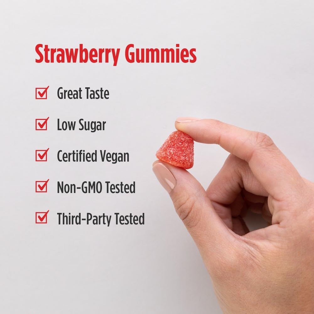 Nordic Naturals CoQ10 Gummies on a wooden table