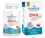 Nordic Naturals DHA Xtra Omega-3 DHA 1000mg soft gel capsules front view