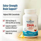 Nordic Naturals DHA Xtra Omega-3 supplement nutritional information