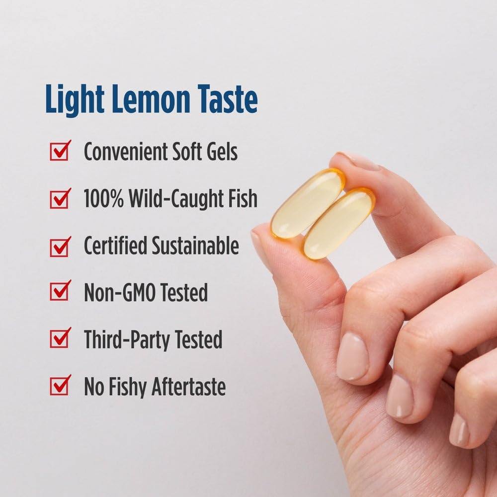 Nordic Naturals EPA Xtra Omega-3 Fish Oil 159g capsule close-up