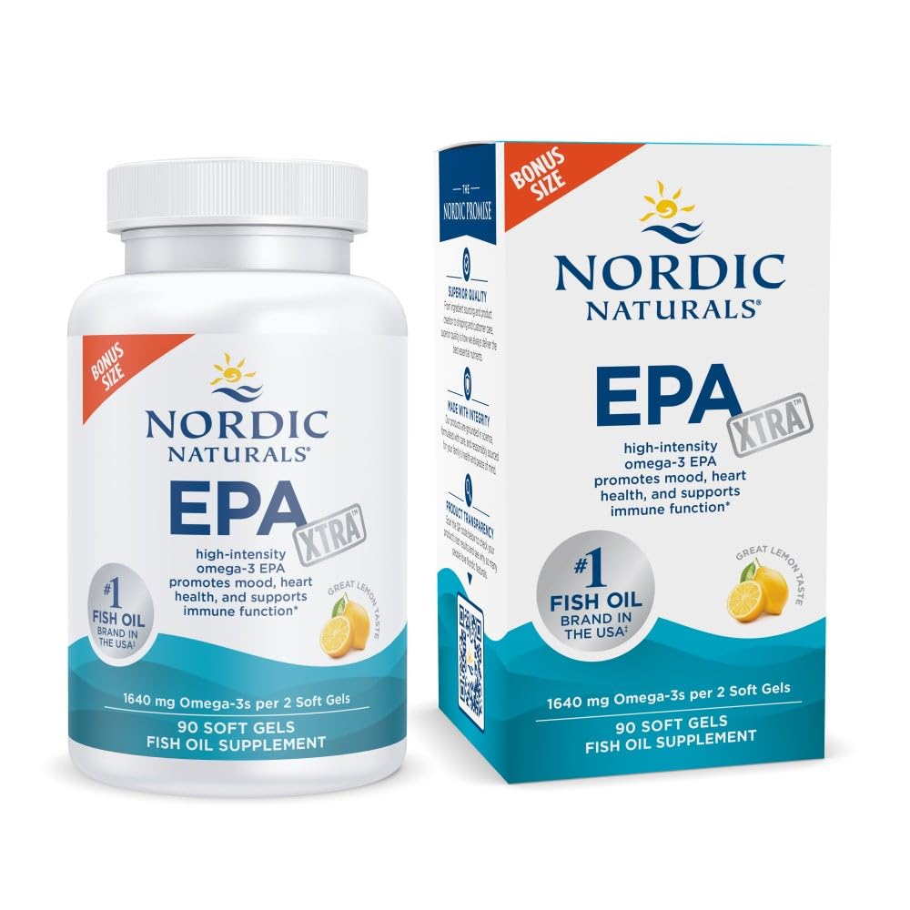 Nordic Naturals EPA Xtra Omega-3 Fish Oil 159g front view