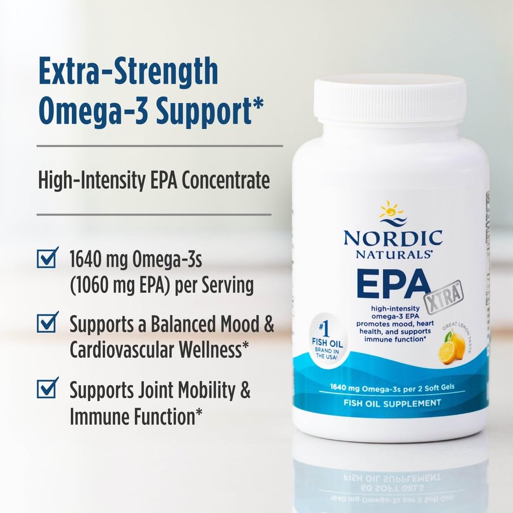 Nordic Naturals EPA Xtra Omega-3 Fish Oil 159g packaging