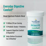 Nordic Naturals Flora Probiotic Comfort side view packaging