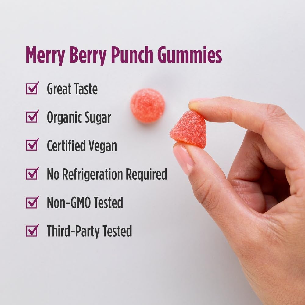 Nordic Naturals Kids Probiotic Gummies in a bowl with a few gummies