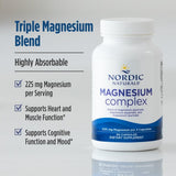 Nordic Naturals Magnesium Complex 50g capsule close-up