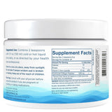 Nordic Naturals Marine Collagen Powder scoop with strawberry flavour
