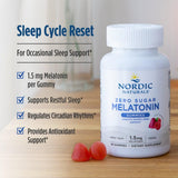 Nordic Naturals Melatonin Gummies nutritional information