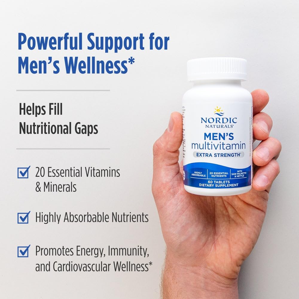 Nordic Naturals Men's Multivitamin Extra Strength back view