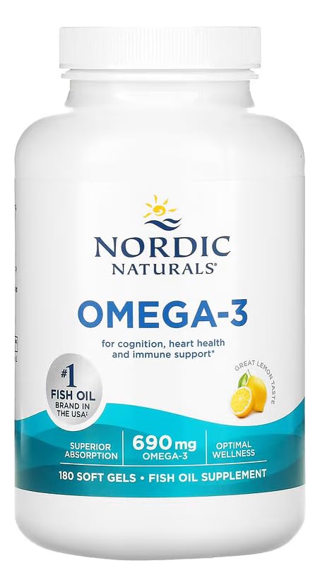 Nordic Naturals Omega-3 Fish Oil Soft Gels close-up
