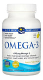 Nordic Naturals Omega-3 Fish Oil Soft Gels with lemon