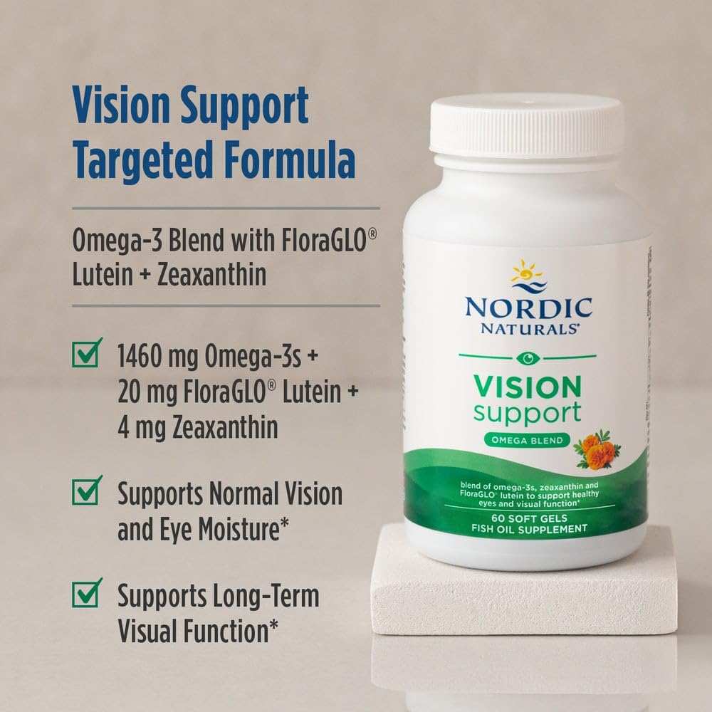 Nordic Naturals Omega-3 Fish Oil Supplement side view