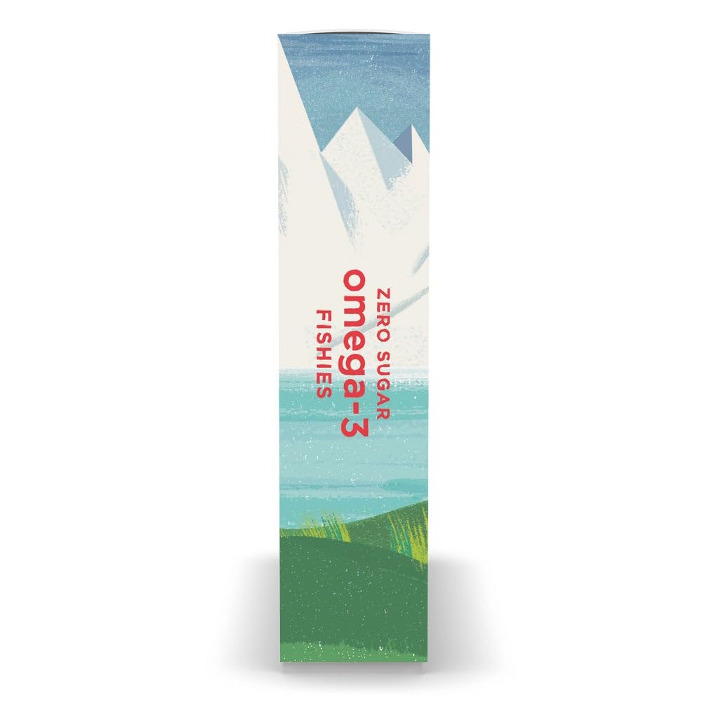 Nordic Naturals Omega-3 Fishies in a travel setting