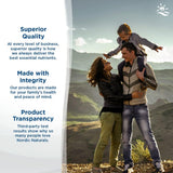 Nordic Naturals Omega-3 Fishies nutritional information