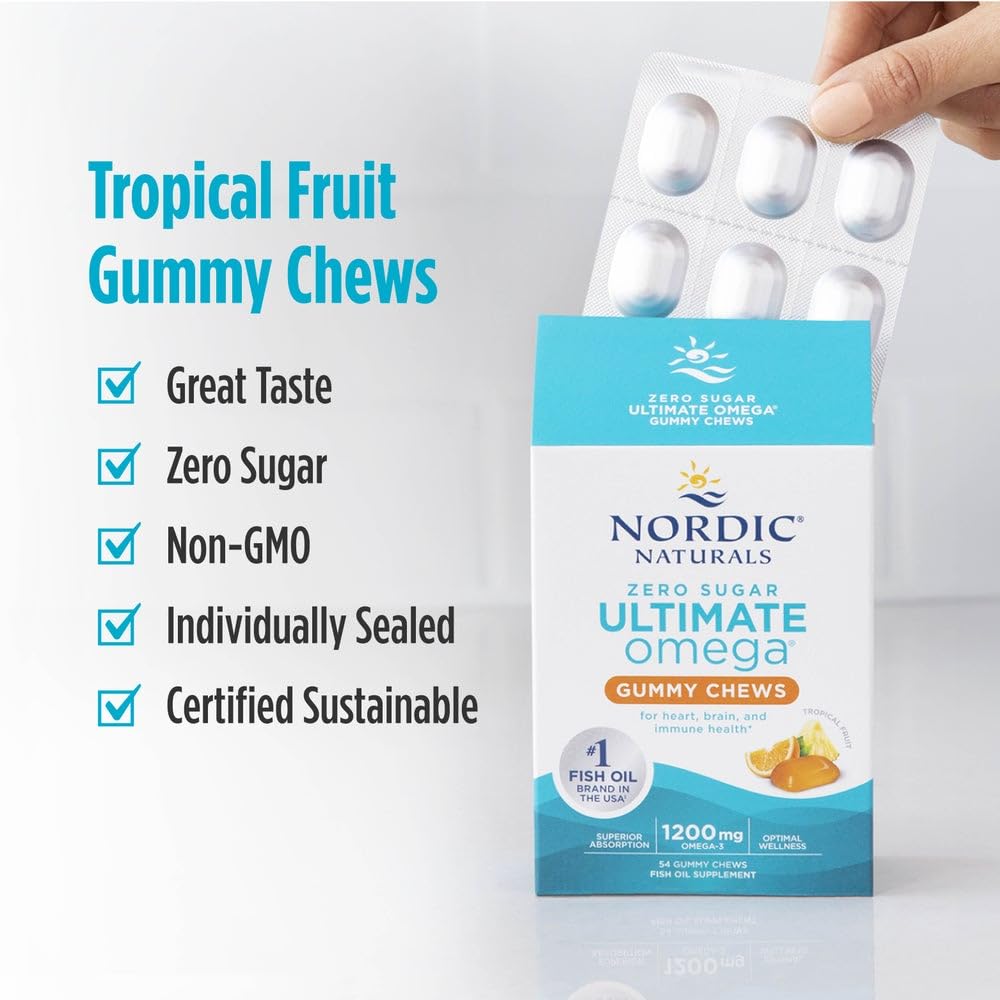 Nordic Naturals Omega-3 Gummy Chews ingredients list