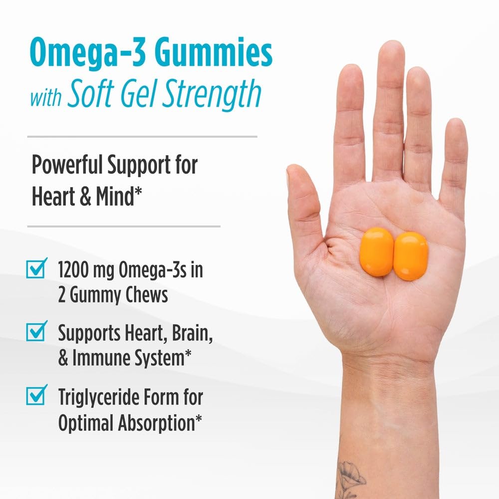 Nordic Naturals Omega-3 Gummy Chews tropical fruit flavour