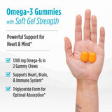 Nordic Naturals Omega-3 Gummy Chews tropical fruit flavour