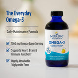Nordic Naturals Omega-3 Liquid Fish Oil nutritional information