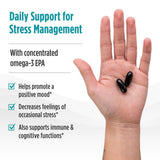 Nordic Naturals Omega-3 Mood Support 1400mg Fish Oil Capsules with ashwagandha