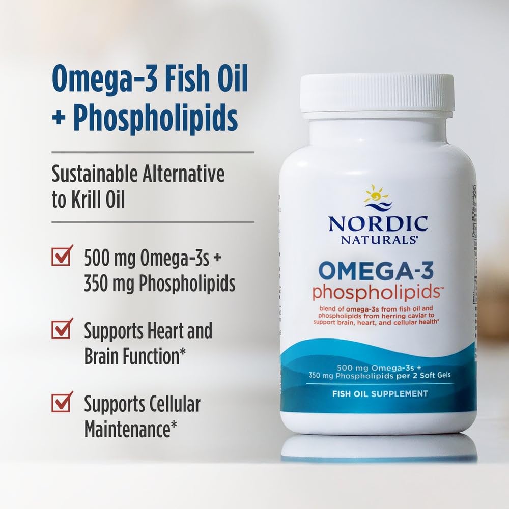 Nordic Naturals Omega-3 Phospholipids supplement packaging